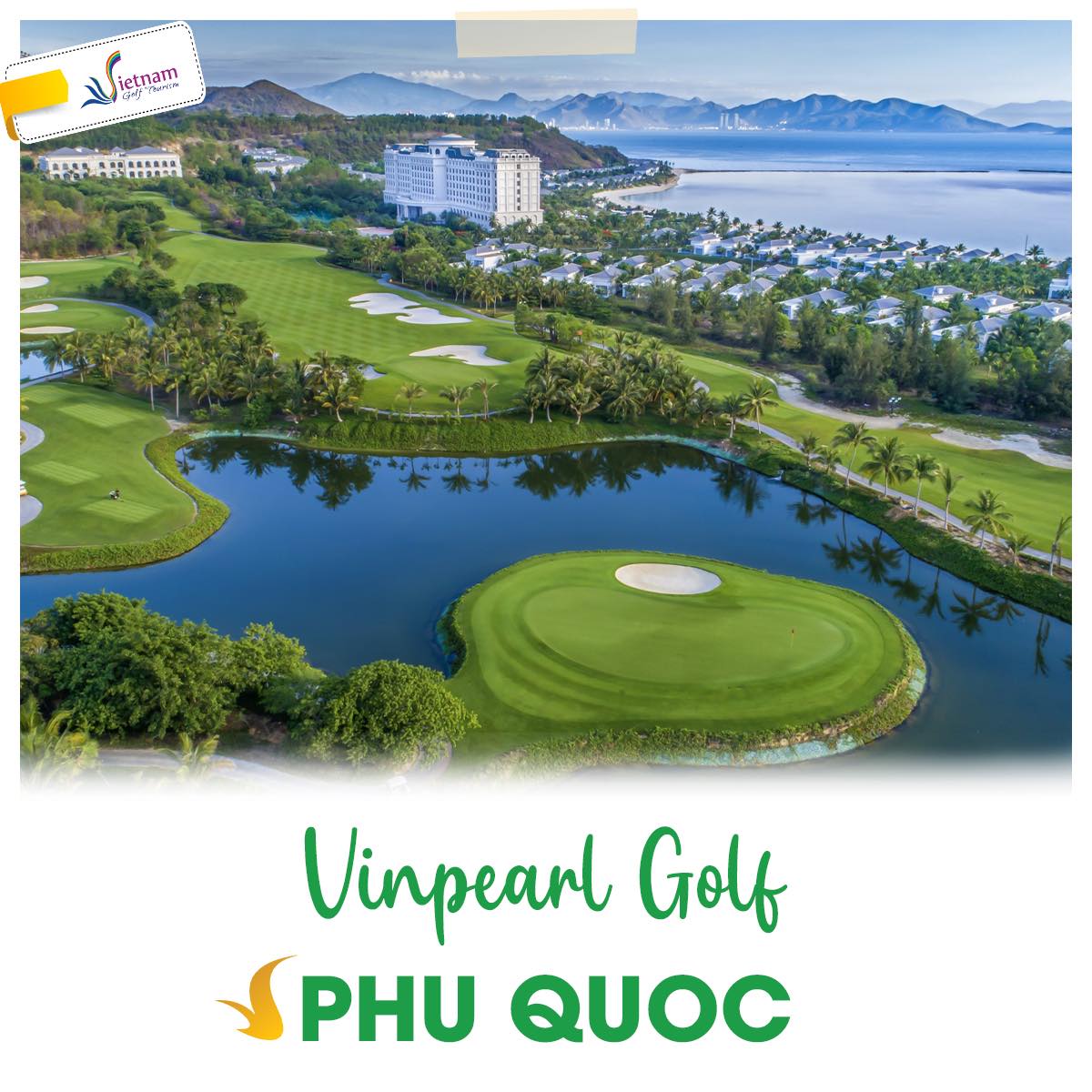 SUMMER AT THE VINPEARL COASTAL GOLF SYSTEM vinpear phu quoc